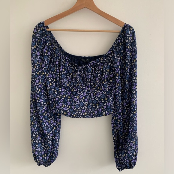 Dynamite Tops - Dynamite floral blouse in xs
